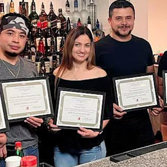 Spanish Bartending School Class for State-Approved License-Sunday Nights