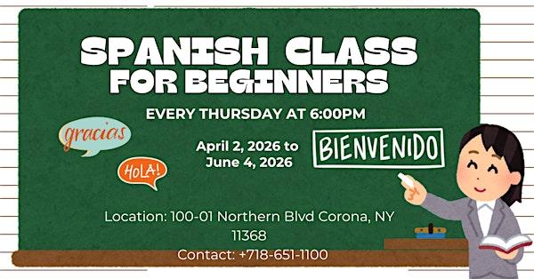 Beginner's Spanish Class