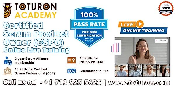2 Days Certified Scrum Product Owner (CSPO) Training in New York