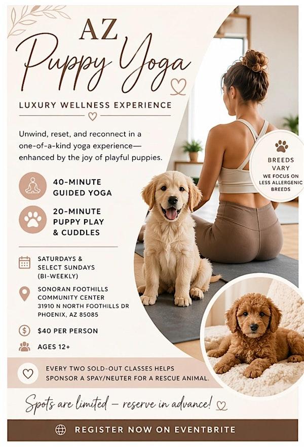 Az Puppy Yoga & Family Puppy Yoga