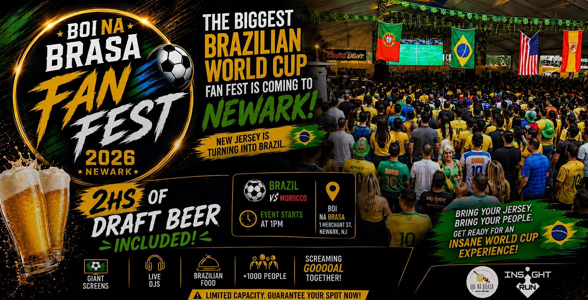 Brazil World Cup Fan Fest - NJ Watch for Every Game