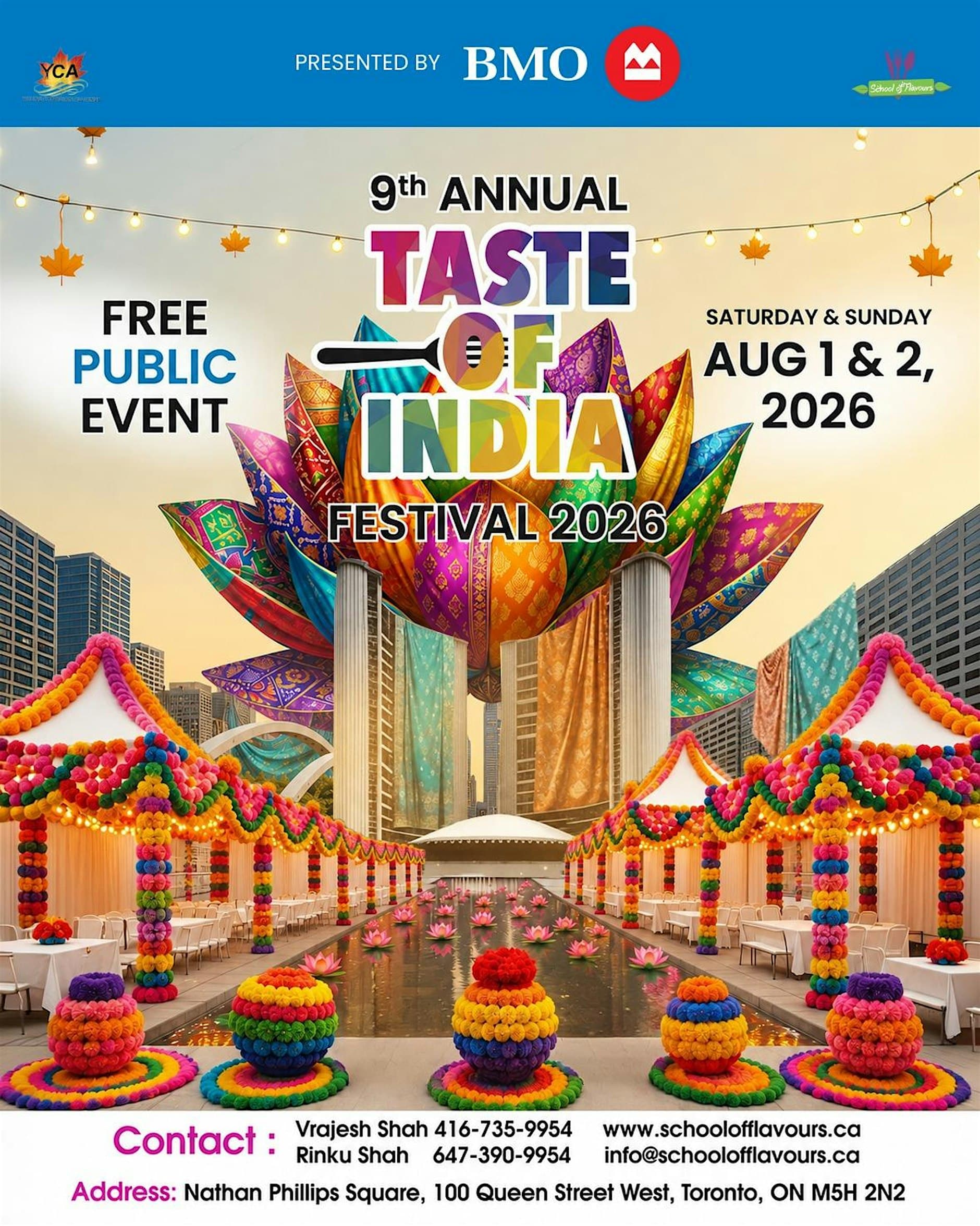 Tribes Taste of India Festival Toronto | United Tribes
