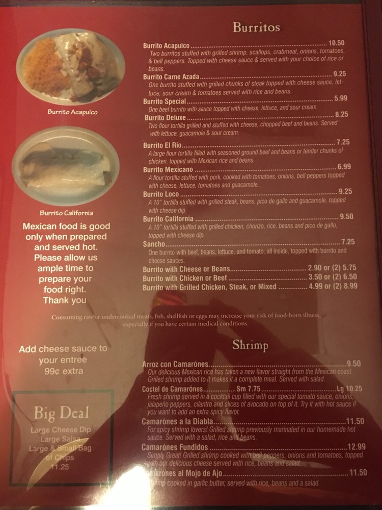 El Rio Mexican Restaurant - AL 35650 | United Tribes