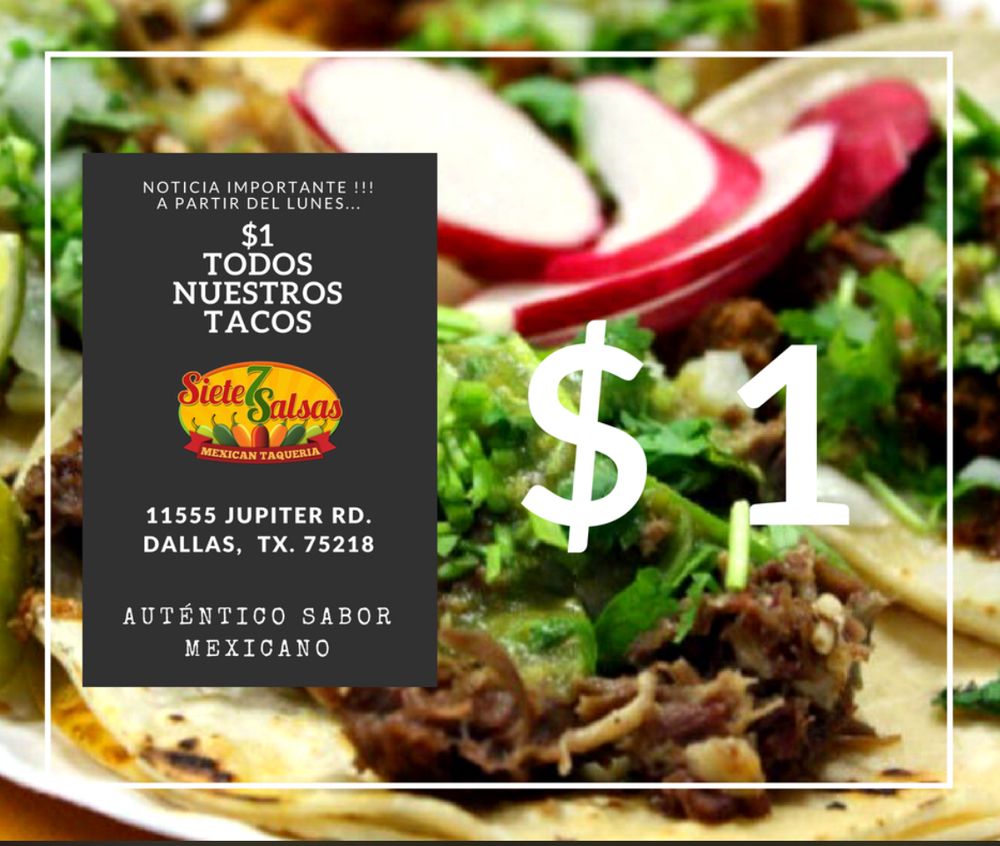 Siete 7 Salsas Taquería