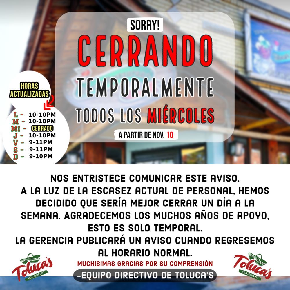 Toluca’s Restaurant