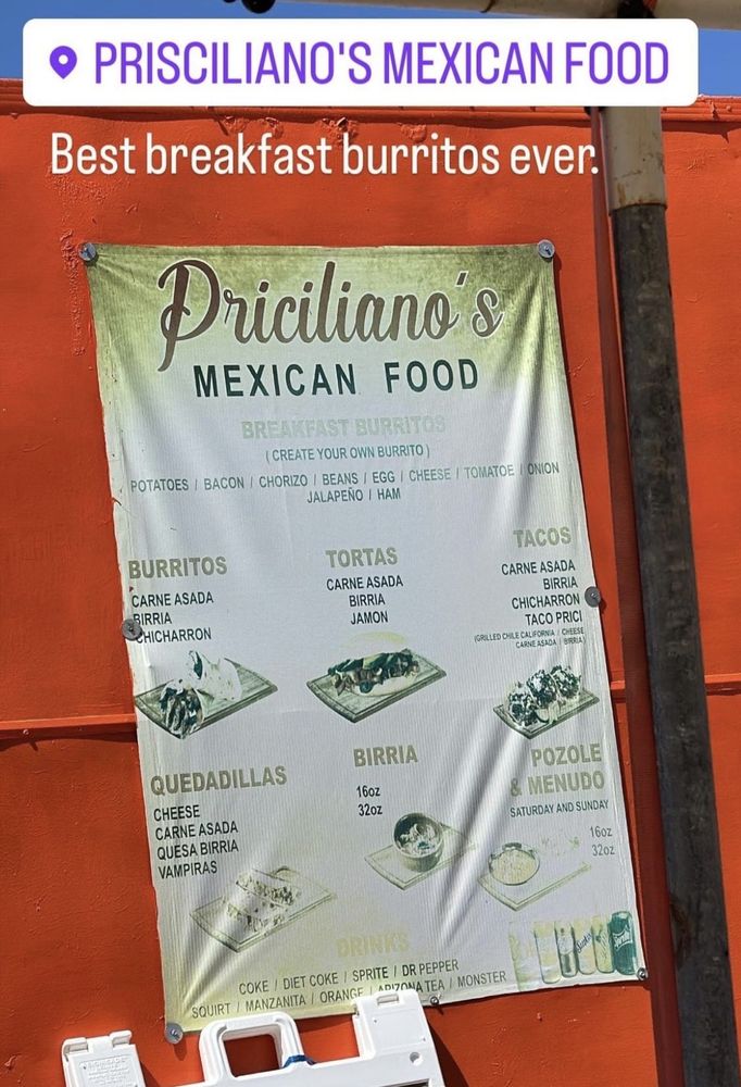 Prisciliano’s Mexican Food