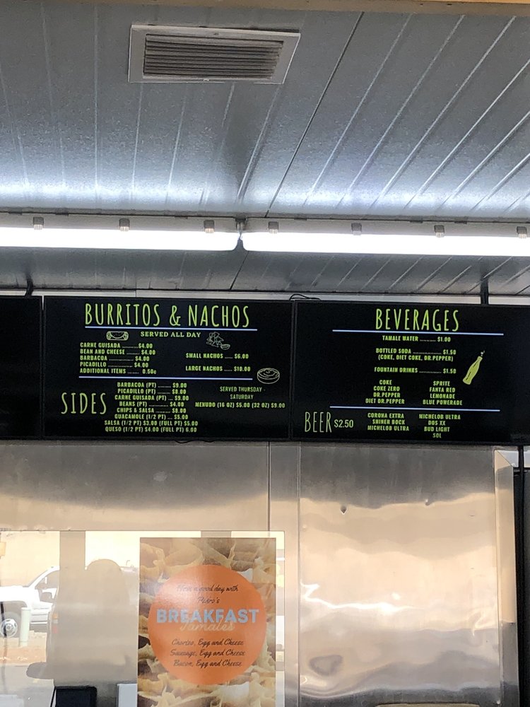 Pedro’s Tamales