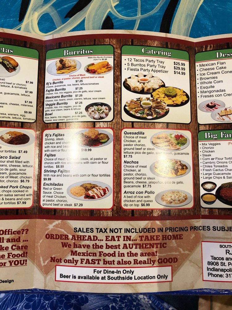 RJ’s Tacos And Burritos