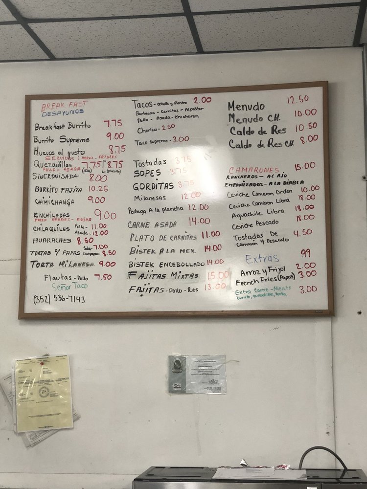 Señor Taco Mexican Restaurant