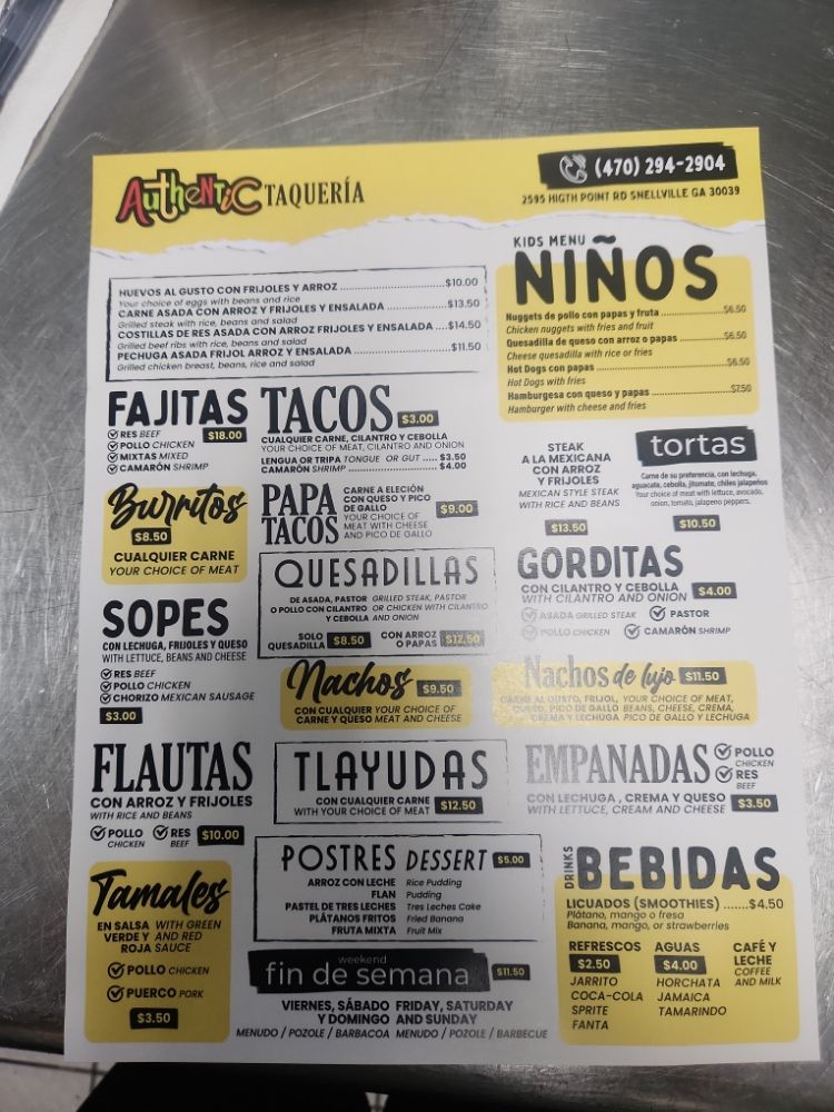 Authentic Taquría