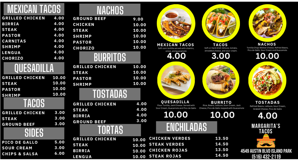 Margaritas Tacos
