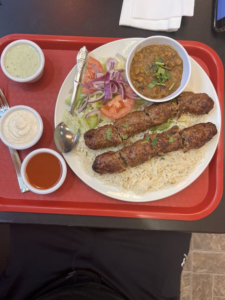 Halal Kabab And Curry