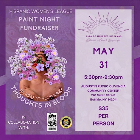 Hispanic Women's League Paint Night Fundraiser: 'Be Kind to Your Mind'