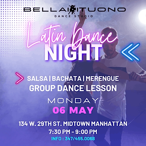 Midtown Manhattan Latin Dance Workshop
