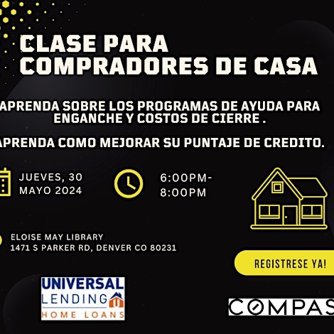 CLASE PARA COMPRADORES DE CASA