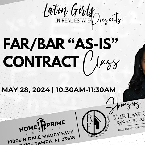 FAR/BAR "AS IS" Contract Class