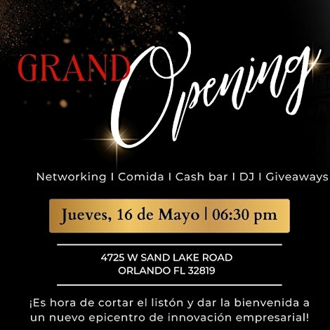 Grand Opening de las nuevas facilidades de Empresarios Level UP