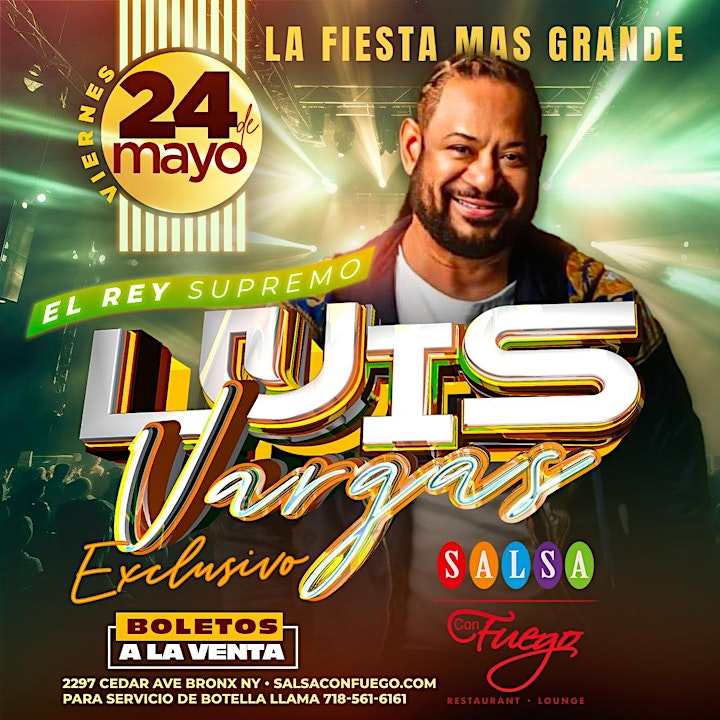 El Rey Supremo Luis Vargas Exclusivo