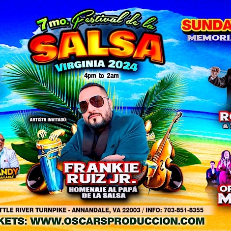 7mo FESTIVAL de la SALSA - Virginia 2024