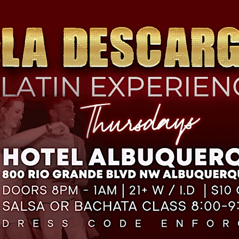 LA DESCARGA Latin Experience @ QBAR