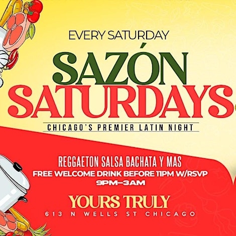 Sazon Saturdays Latin Night in River North