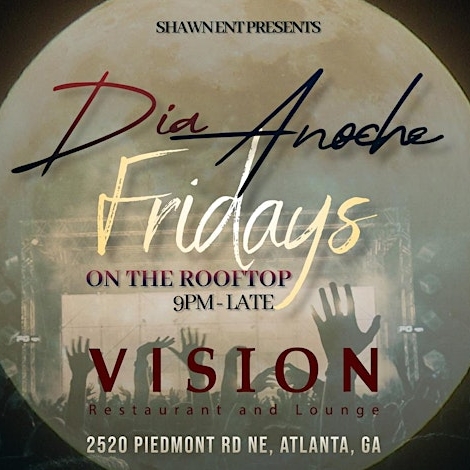 LATIN FRIDAYS on Rooftop @ Vision