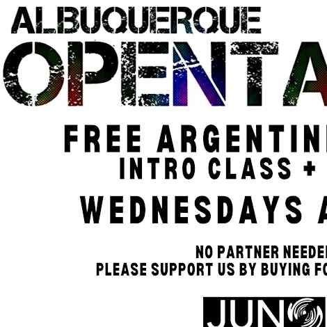 Albuquerque Open Tango: Free Beginner Lesson & Social Dance