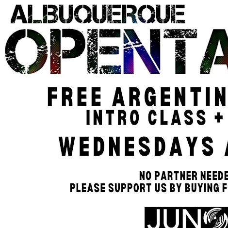 Albuquerque Open Tango: Free Beginner Lesson & Social Dance