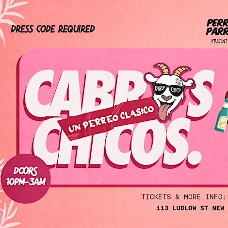 Cabros Chicos - Un Perreo Clasico - 18+ Latin & Reggaetón Dance Party