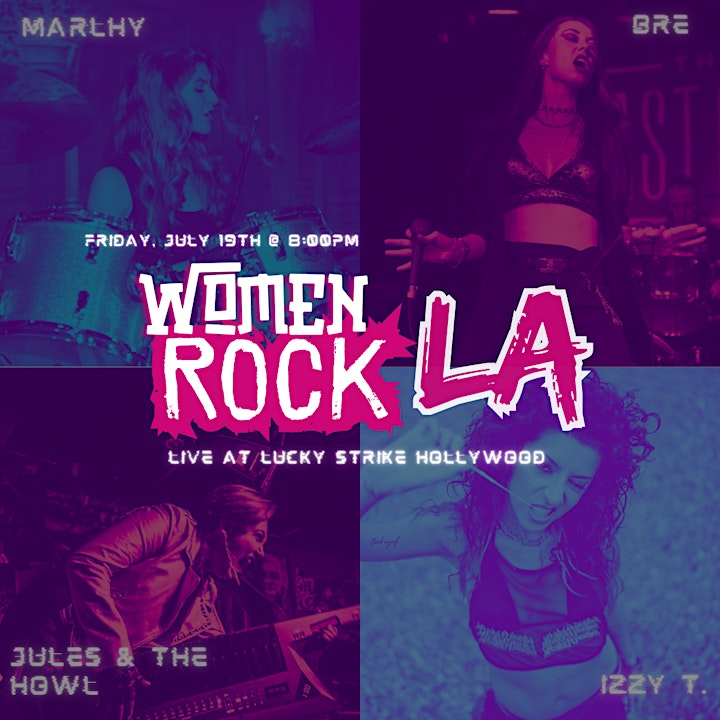 Ladies Night Rocks Women Rock LA: One night. Four Rockstars. All Female | United Tribes