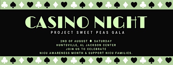 Project Sweet Peas Gala Casino Night